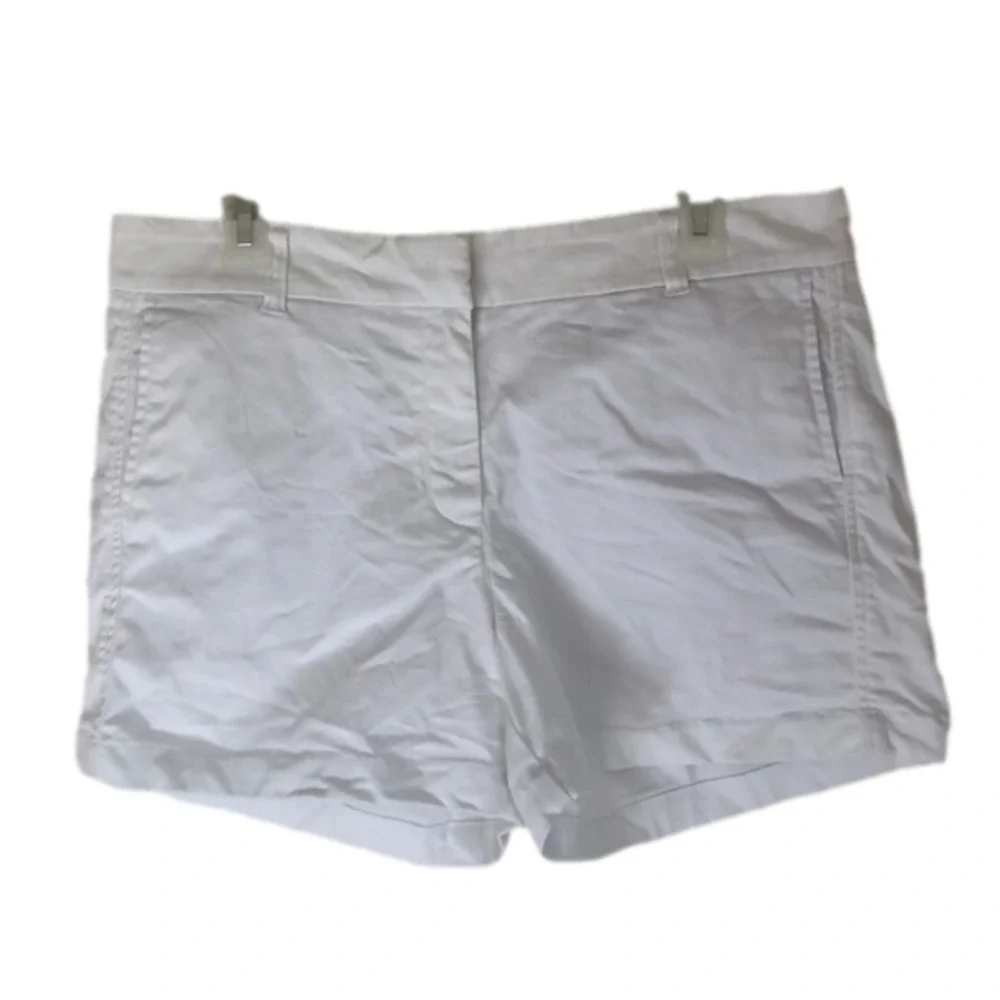 J Crew White Shorts - Picture 1 of 3